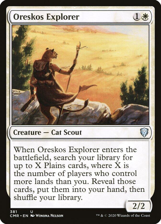 Oreskos Explorer 381 card from Commander Legends