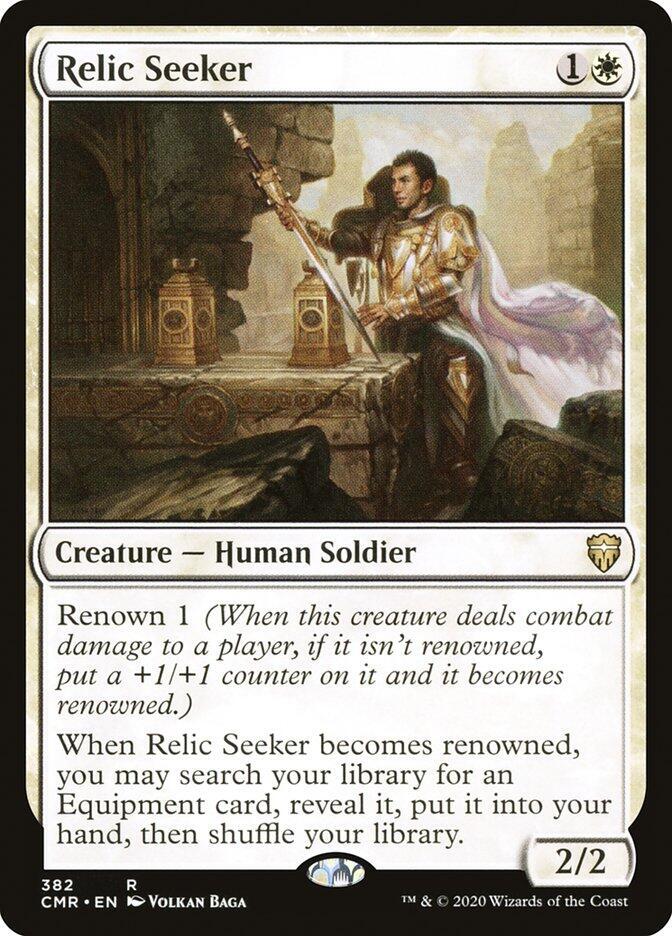 Relic Seeker 382 card from Commander Legends
