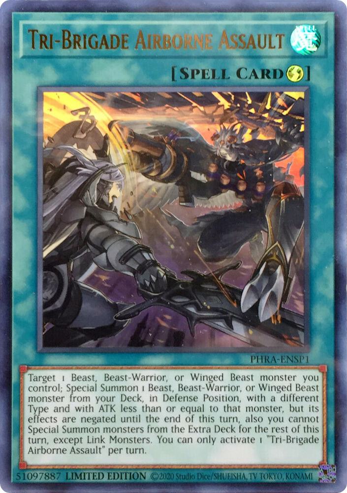 Tri-Brigade Airborne Assault (UR) PHRA-ENSP1 card from Phantom Rage