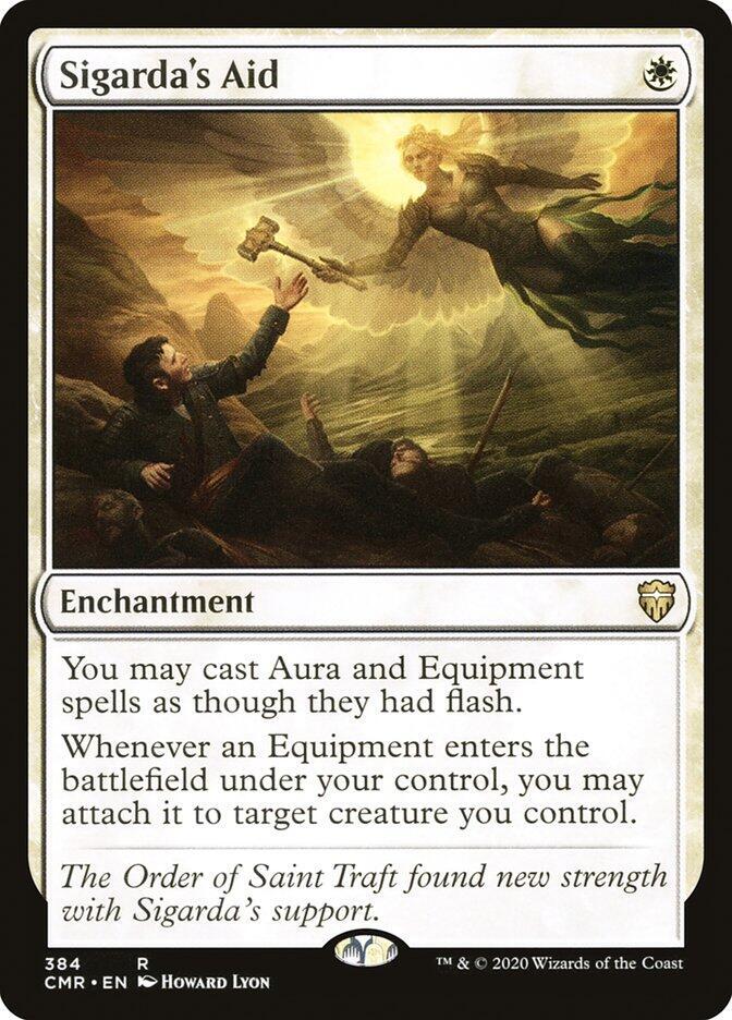 Sigarda's Aid 384 card from Commander Legends
