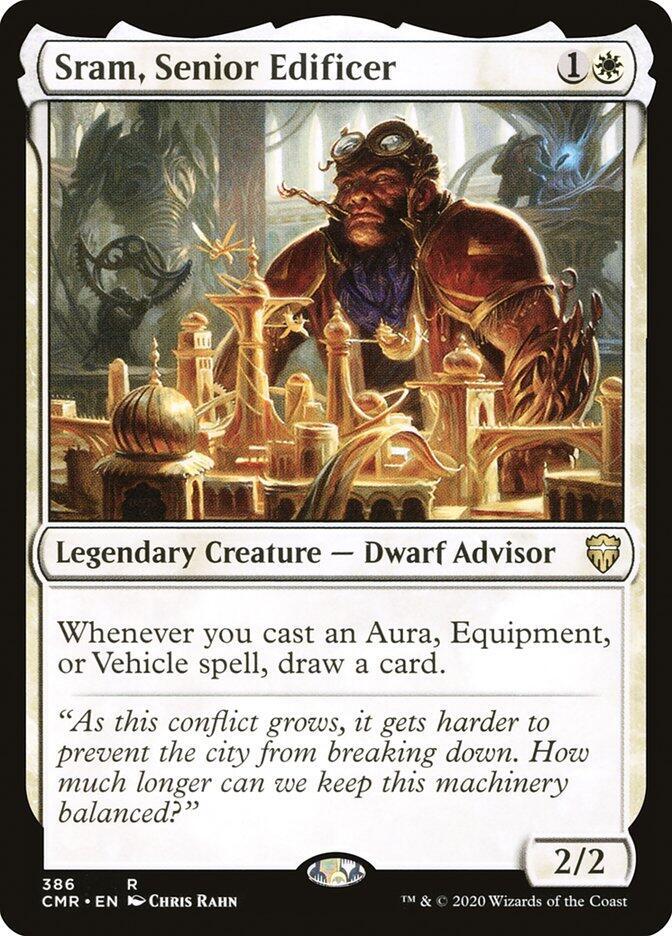 Sram, Senior Edificer 386 card from Commander Legends