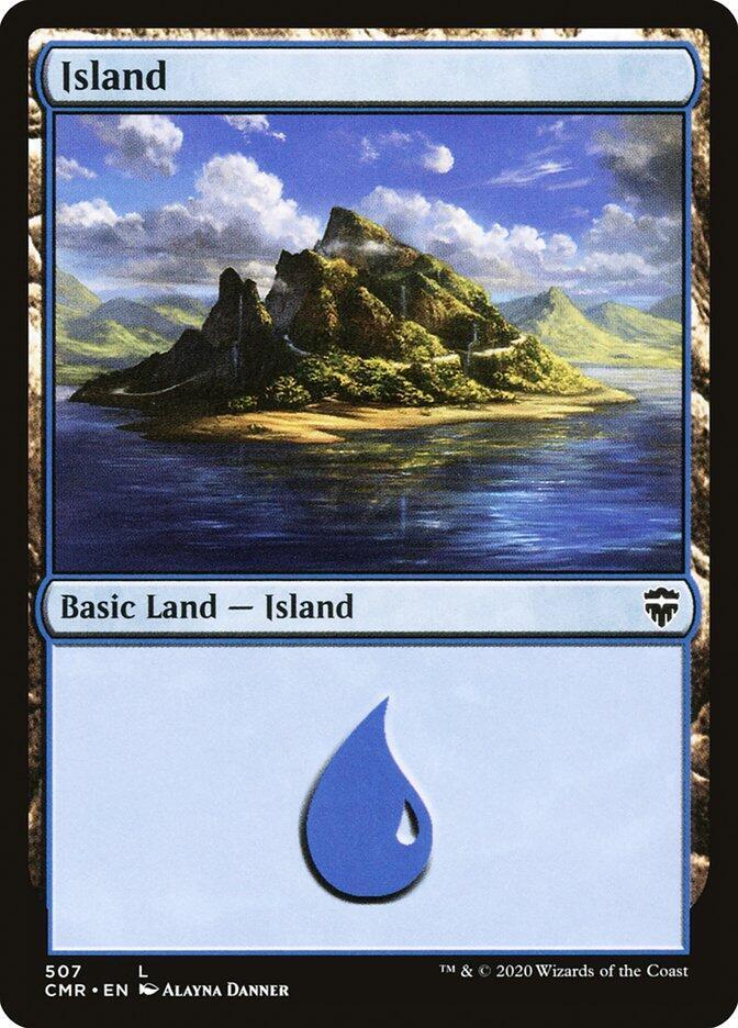 Island 507 card from Commander Legends