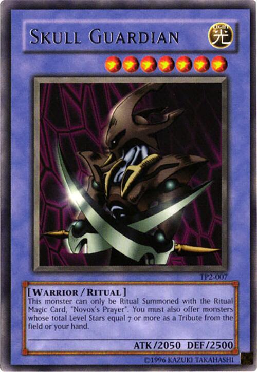 Skull Guardian TP2-007 card from Tournament Pack 2