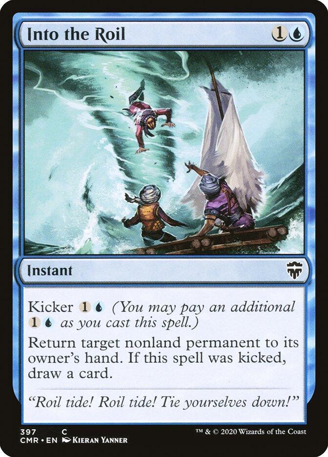 Into the Roil 397 card from Commander Legends