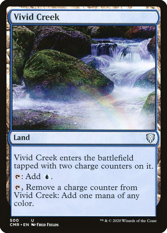 Vivid Creek 500 card from Commander Legends