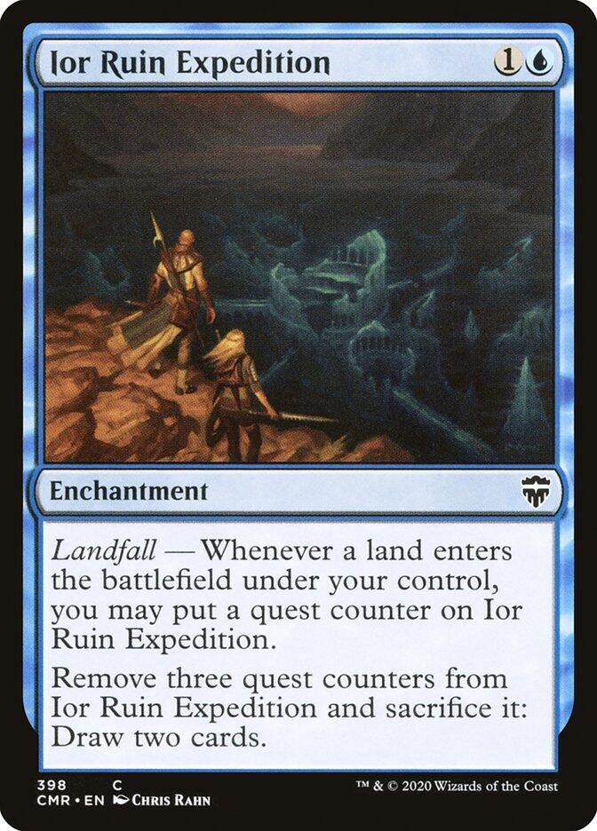 Ior Ruin Expedition 398 card from Commander Legends