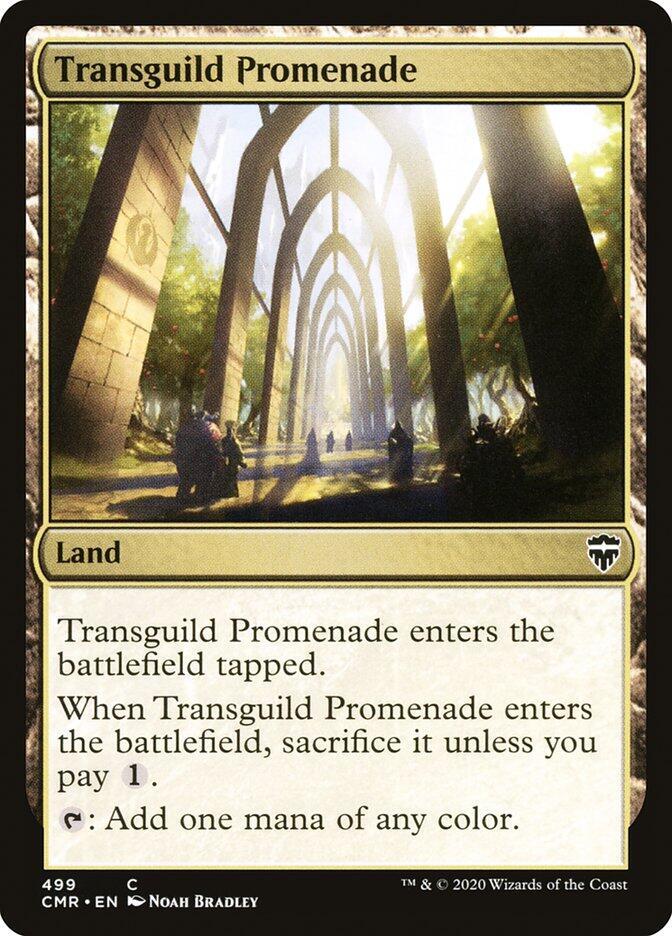 Transguild Promenade 499 card from Commander Legends