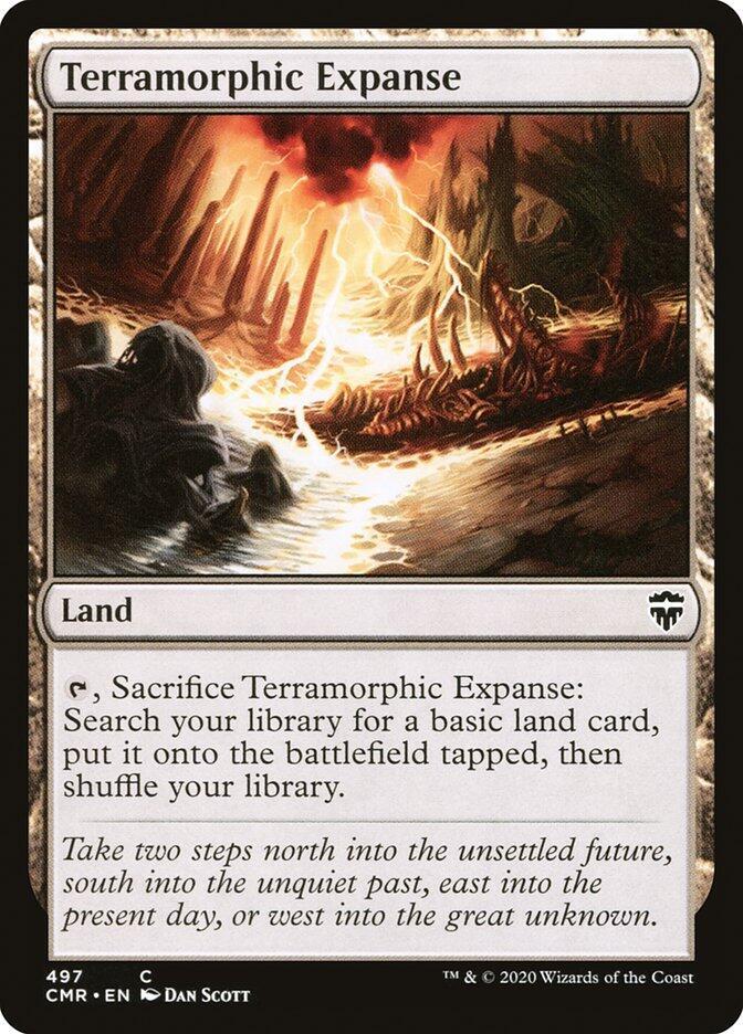 Terramorphic Expanse 497 card from Commander Legends