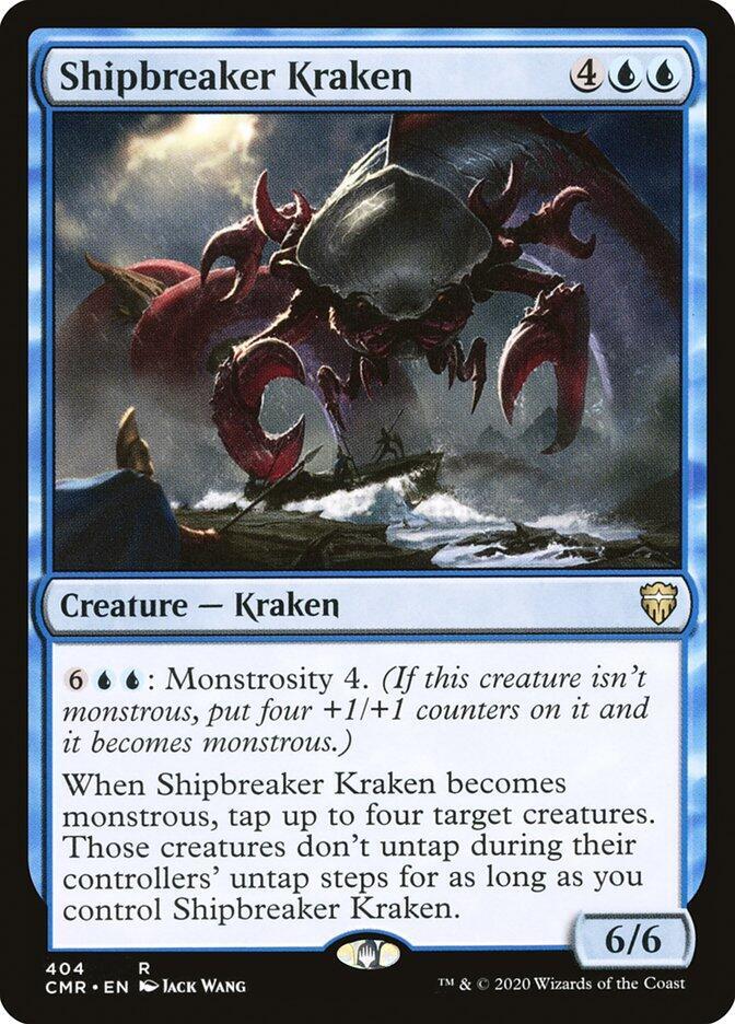 Shipbreaker Kraken 404 card from Commander Legends