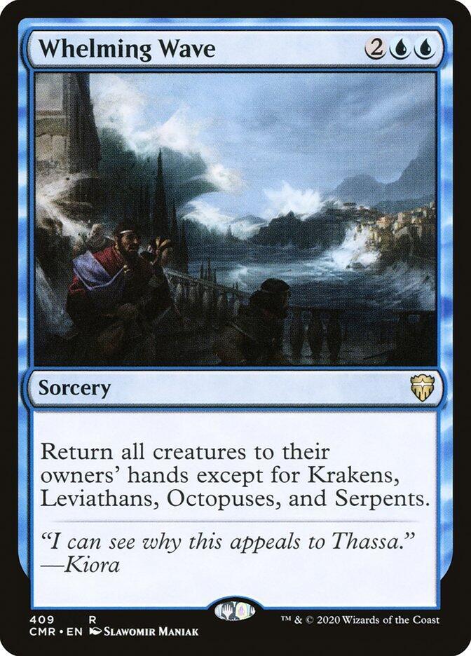 Whelming Wave 409 card from Commander Legends