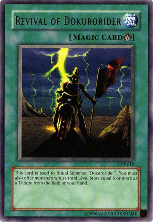 Revival of Dokurorider TP2-010 card from Tournament Pack 2