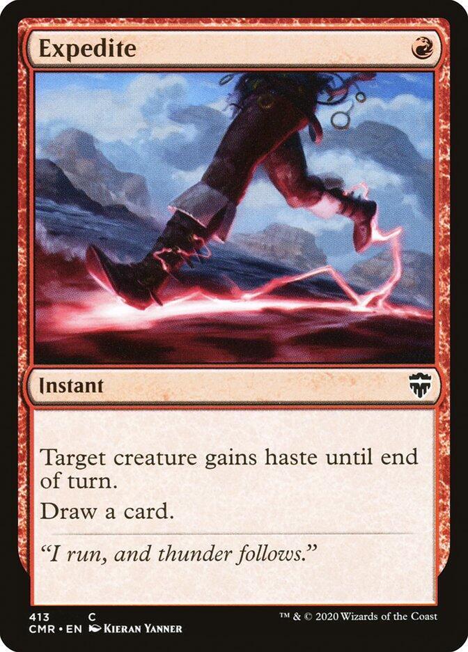 Expedite 413 card from Commander Legends