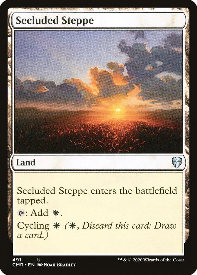 Secluded Steppe 491 card from Commander Legends