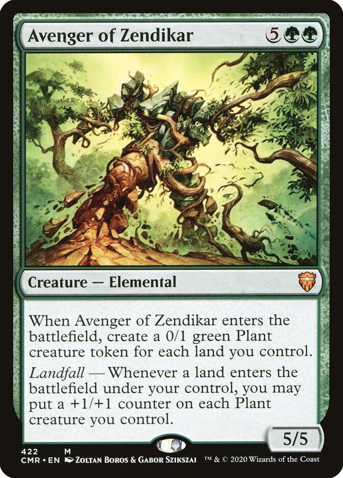 Avenger of Zendikar 422 card from Commander Legends