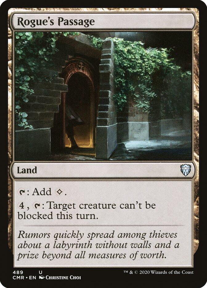 Rogue's Passage 489 card from Commander Legends
