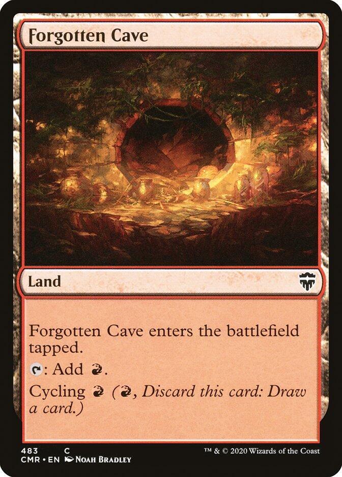 Forgotten Cave 483 card from Commander Legends