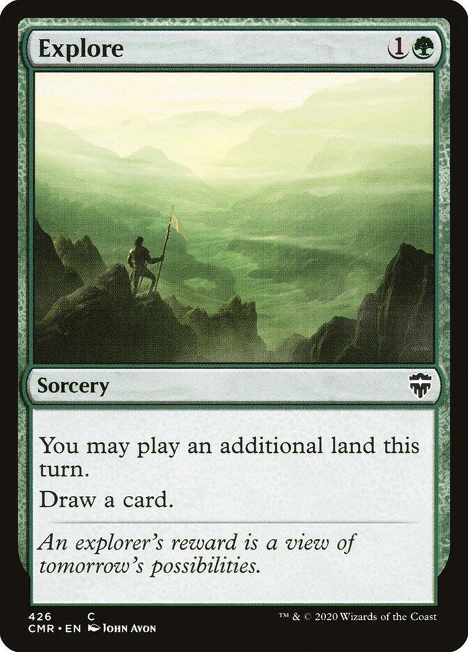 Explore 426 card from Commander Legends
