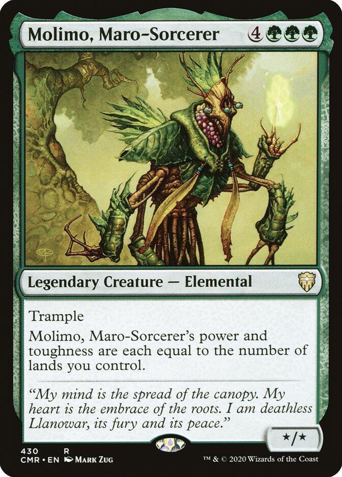 Molimo, Maro-Sorcerer 430 card from Commander Legends