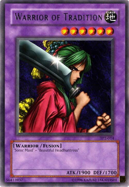 Warrior of Tradition TP2-014 card from Tournament Pack 2