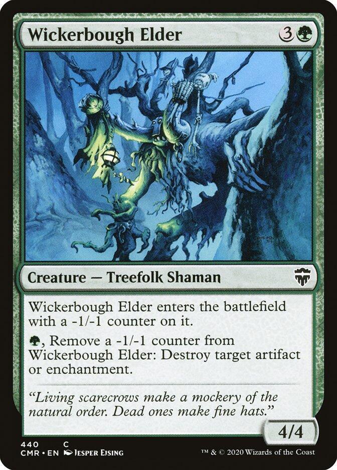 Wickerbough Elder 440 card from Commander Legends