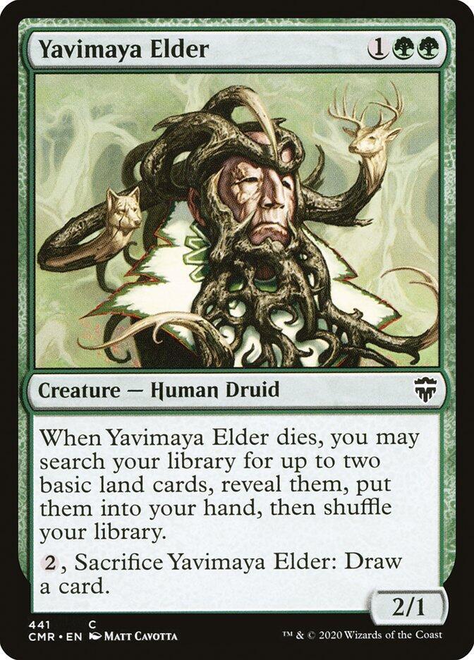 Yavimaya Elder 441 card from Commander Legends