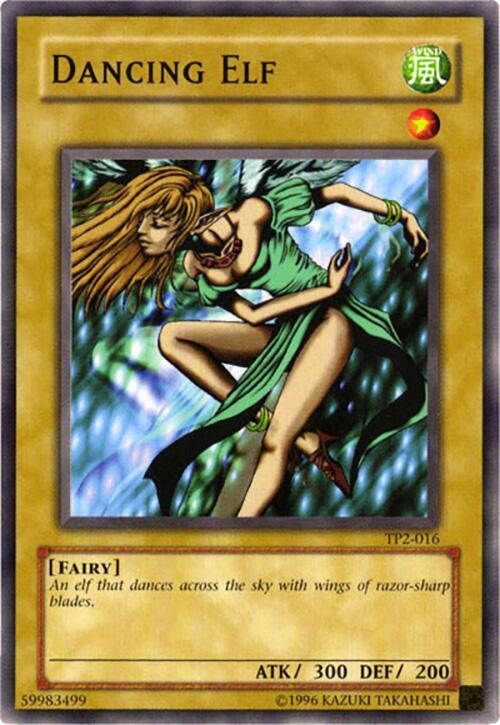 Dancing Elf TP2-016 card from Tournament Pack 2