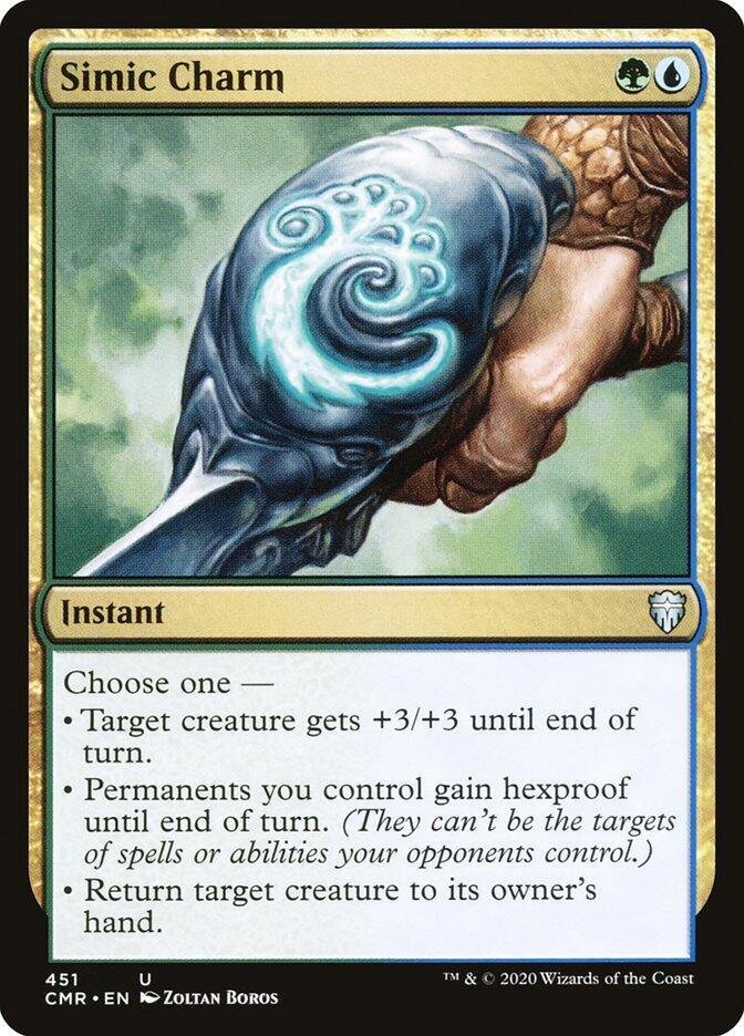 Simic Charm 451 card from Commander Legends