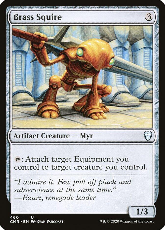 Brass Squire 460 card from Commander Legends