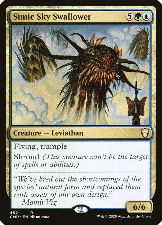 Simic Sky Swallower 452 card from Commander Legends