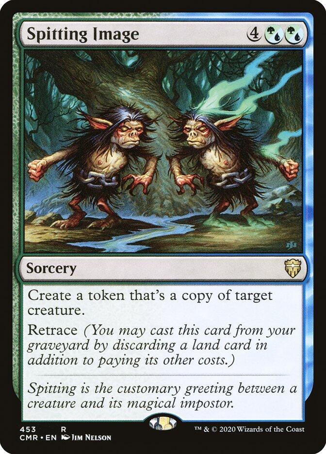 Spitting Image 453 card from Commander Legends