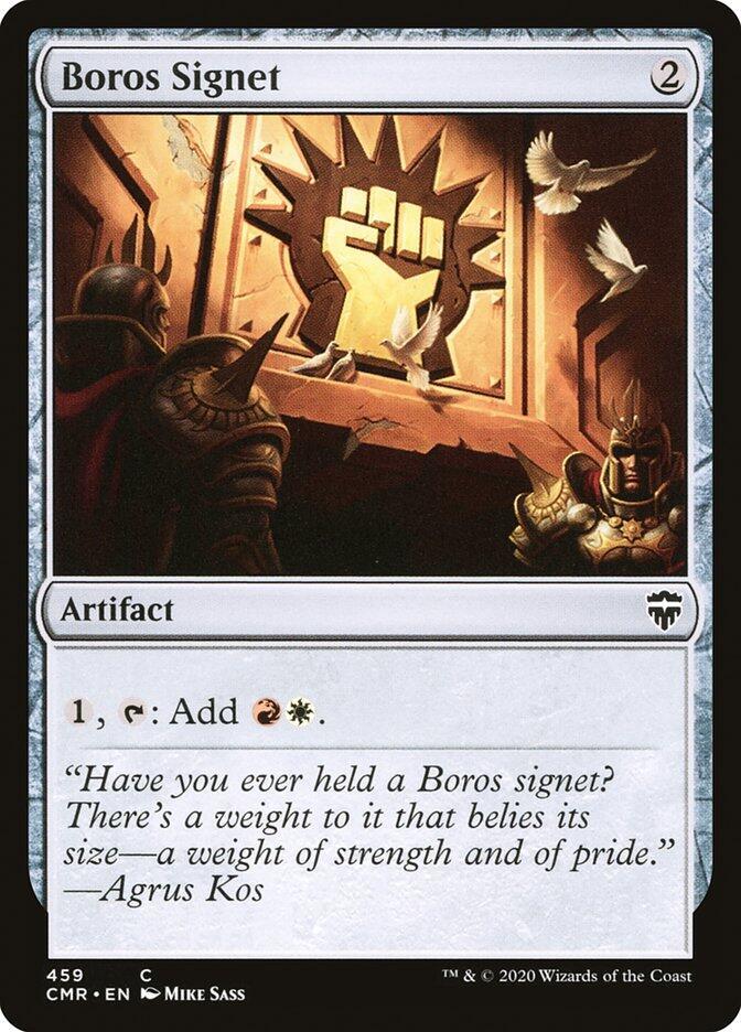 Boros Signet 459 card from Commander Legends