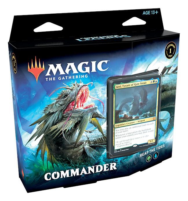Commander Legends - Reap the Tides Commander Deck card from Commander Legends