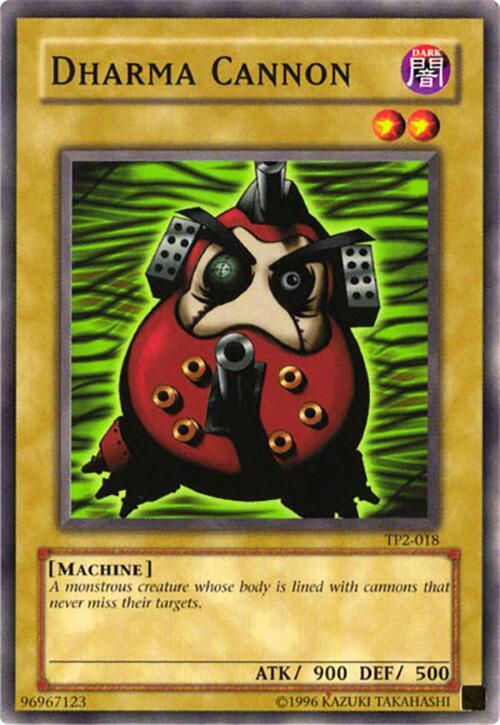 Dharma Cannon TP2-018 card from Tournament Pack 2