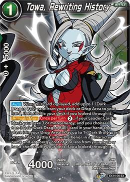 Towa, Rewriting History EX14-05 card from Expansion Deck Box Set 14: Battle Advanced