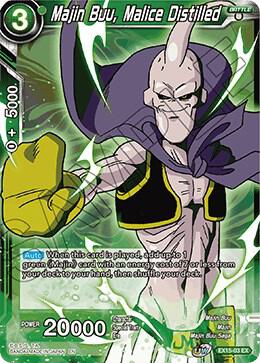 Majin Buu, Malice Distilled EX15-03 card from Expansion Deck Box Set 15: Battle Enhanced