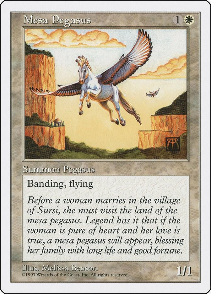 Mesa Pegasus card from Fifth Edition