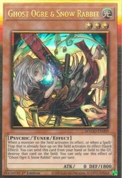 Ghost Ogre & Snow Rabbit (Alternate Art) MAGO-EN009 card from Maximum Gold