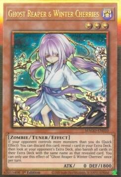 Ghost Reaper & Winter Cherries (Alternate Art) MAGO-EN010 card from Maximum Gold