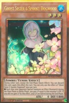 Ghost Sister & Spooky Dogwood (Alternate Art) MAGO-EN013 card from Maximum Gold