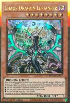 Chaos Dragon Levianeer MAGO-EN017 card from Maximum Gold