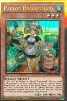 Parlor Dragonmaid MAGO-EN023 card from Maximum Gold