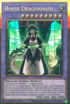 House Dragonmaid MAGO-EN027 card from Maximum Gold