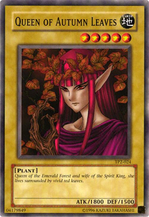 Queen of Autumn Leaves TP2-024 card from Tournament Pack 2