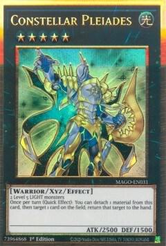 Constellar Pleiades MAGO-EN031 card from Maximum Gold