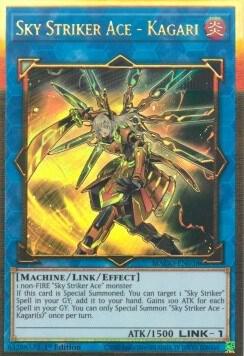 Sky Striker Ace - Kagari MAGO-EN038 card from Maximum Gold