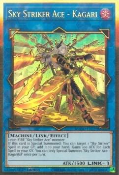 Sky Striker Ace - Kagari (Alternate Art) MAGO-EN038 card from Maximum Gold