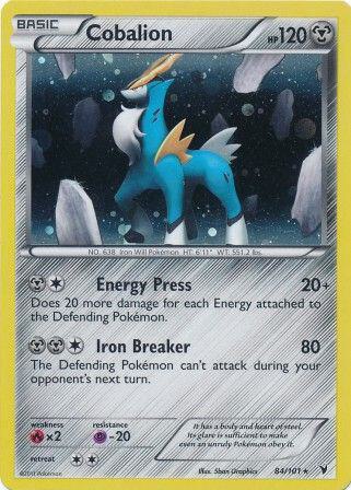 Cobalion - 84/101 (Cosmos Holo) 084/101 card from Blister Exclusives