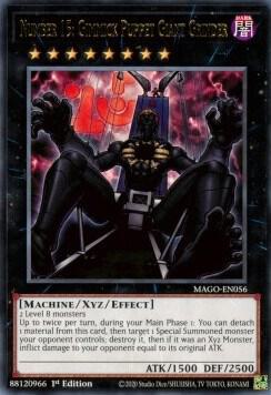 Number 15: Gimmick Puppet Giant Grinder MAGO-EN056 card from Maximum Gold
