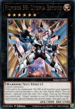 Number 39: Utopia Beyond MAGO-EN057 card from Maximum Gold