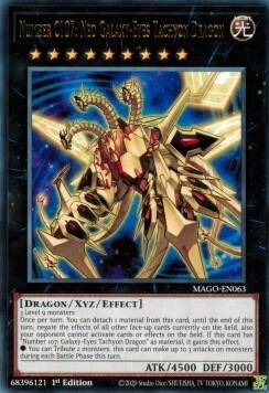 Number C107: Neo Galaxy-Eyes Tachyon Dragon MAGO-EN063 card from Maximum Gold